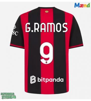 AC Milan Goncalo Ramos #9 Replika Hjemmebanetrøje 2026-27 Kortærmet